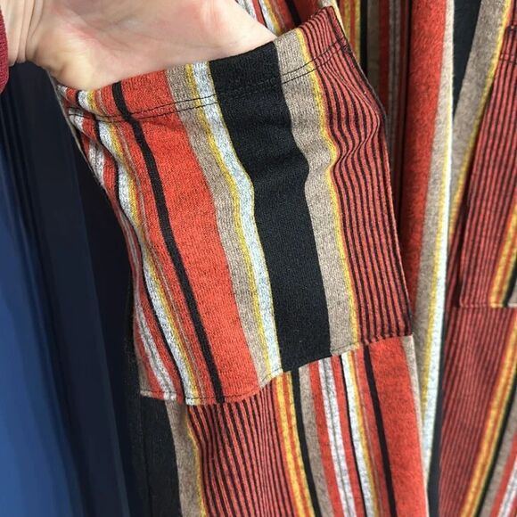 Gilli‎ Striped Faux Wrap Dress Size S - Picture 3 of 6